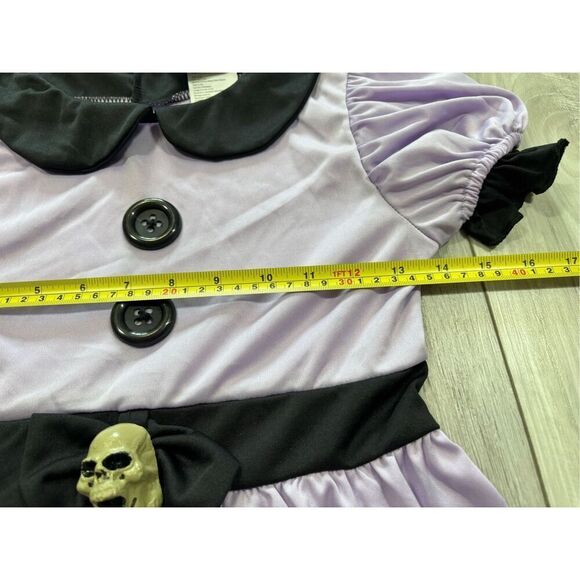 Incharacter Dead Dolly Creepy Ceramic Doll Tweens Girls Halloween Costume Size L - Picture 8 of 12